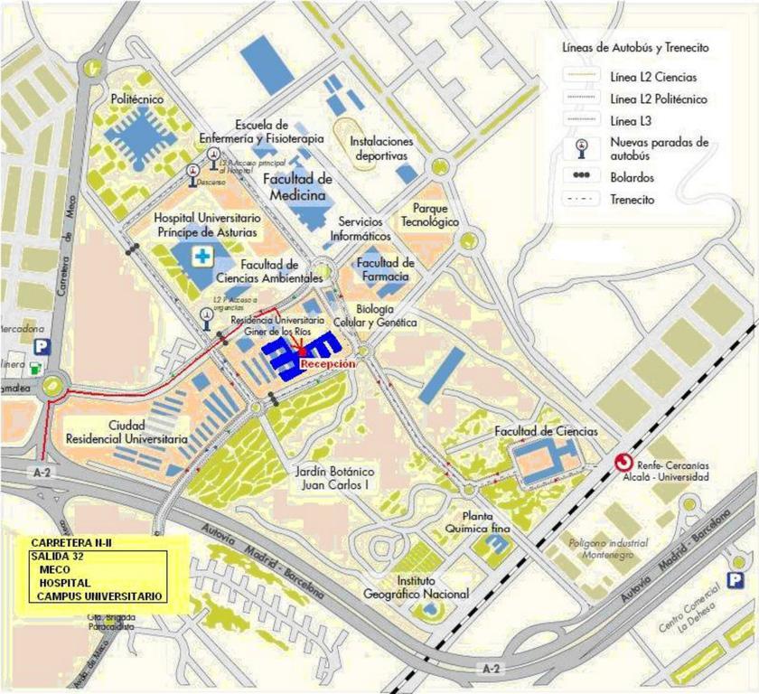 Residencia Universitaria Resa Giner De Los Rios Alcalá de Henares Eksteriør bilde